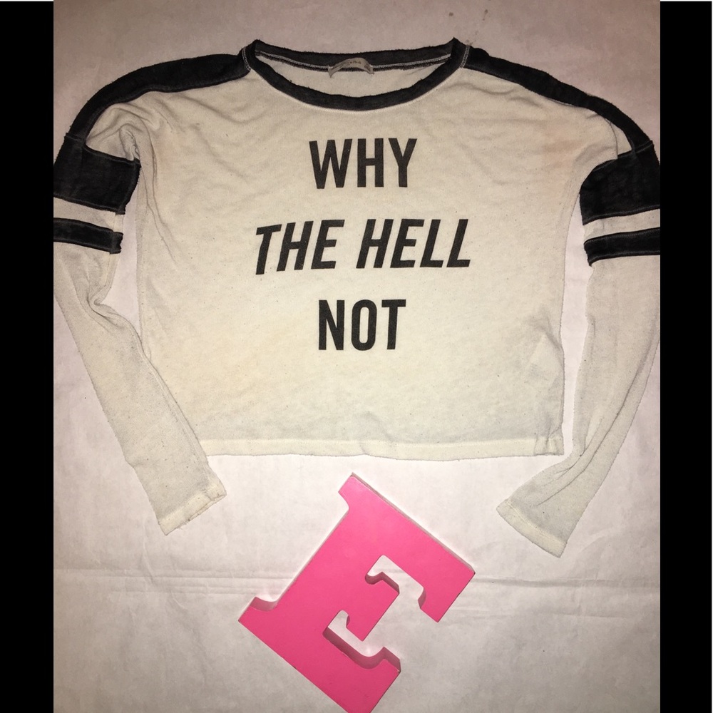 Abercrombie and Fitch crop L/S